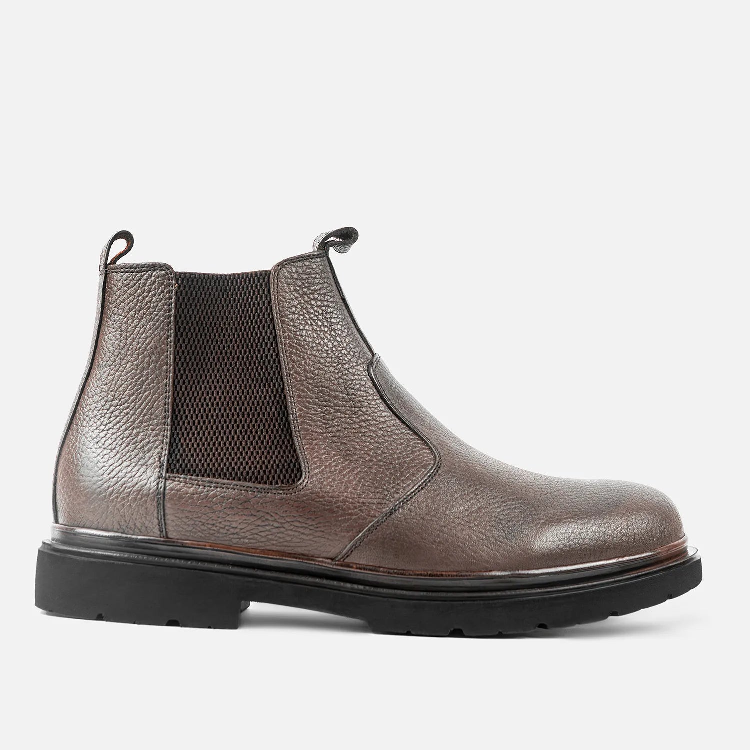 Bottine à élastique Manuel 26211 taupe grainé