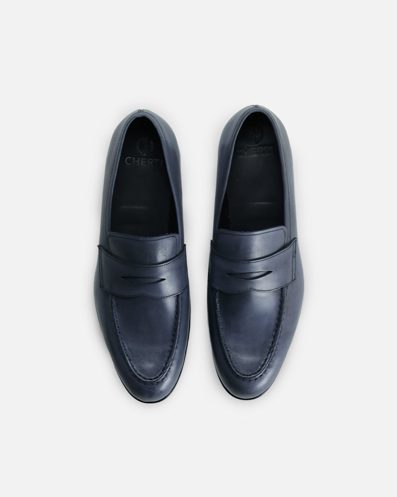 Mocassin Collegue 055 bleu