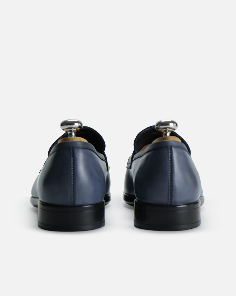 Mocassin Collegue 055 bleu