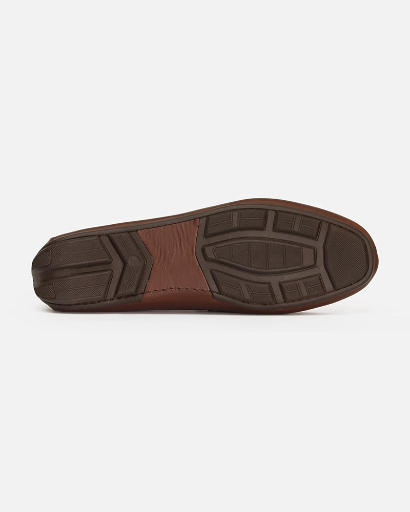 Mocassin city Carel Marron lisse