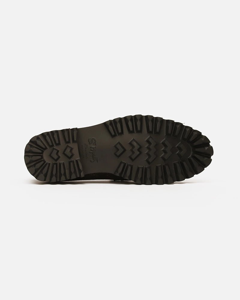 Loafers West Noir Doré imprimé Serpent